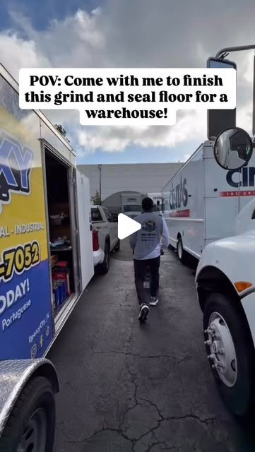 Commercial floor brought back to life — Epoxy City LLC South Florida